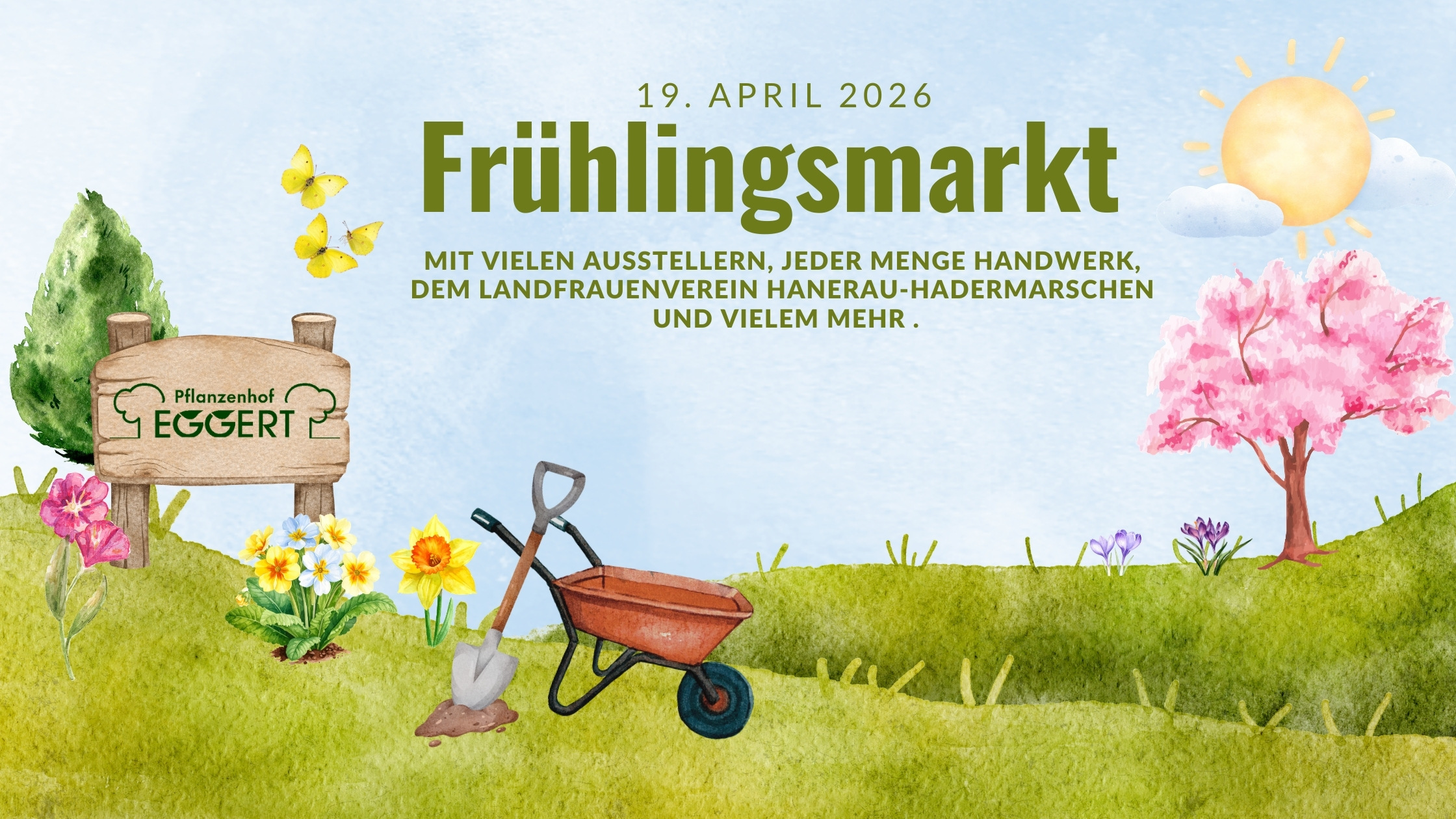 Pflanzenhof Eggert in Vaale – Einladung zum Frühlingsmarkt am 19. April 2026